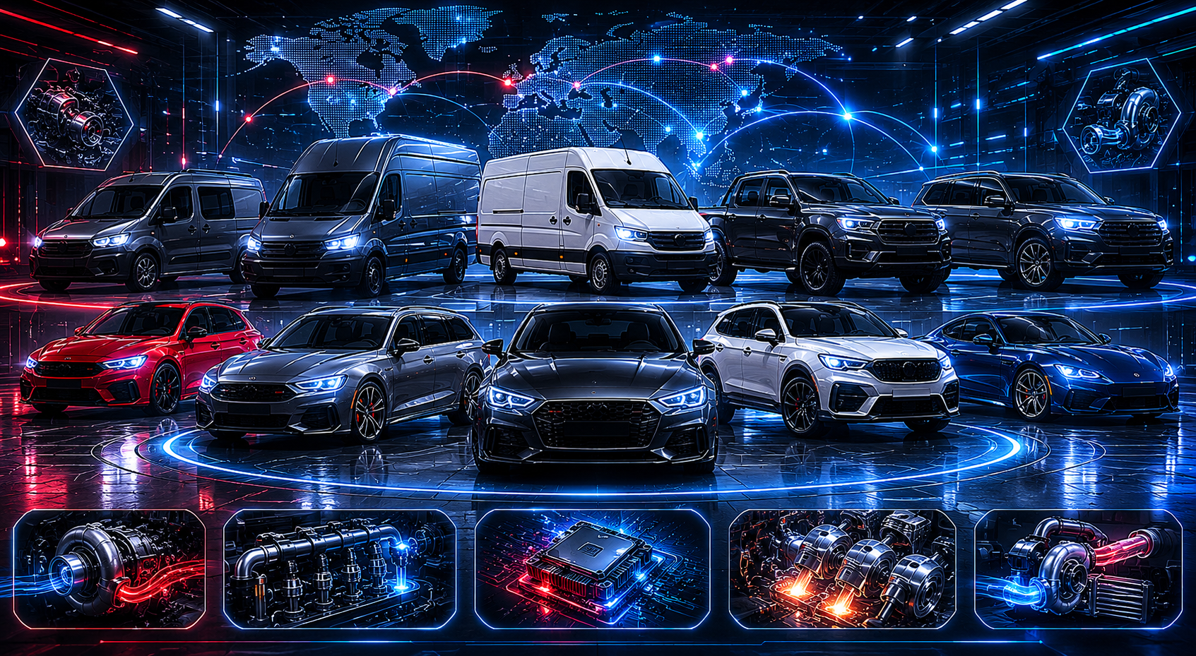 Supported vehicles for Stage 1 tuning
